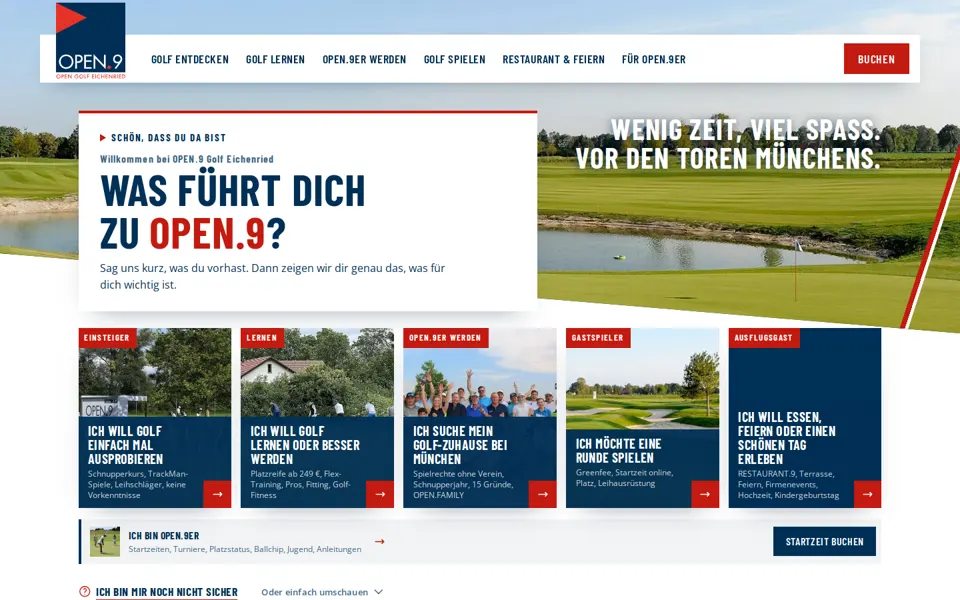 Entwurf OPEN.9 Golf Eichenried