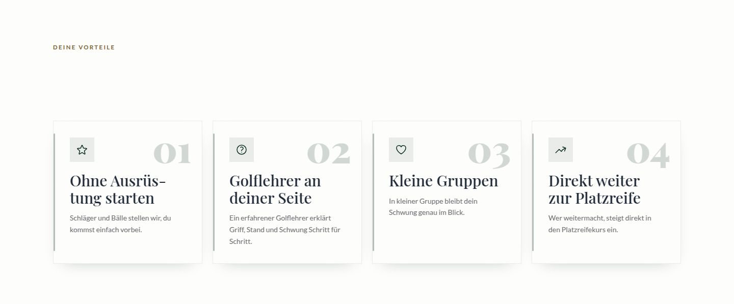 klassik: Vorteile im Schnupperkurs, vorher