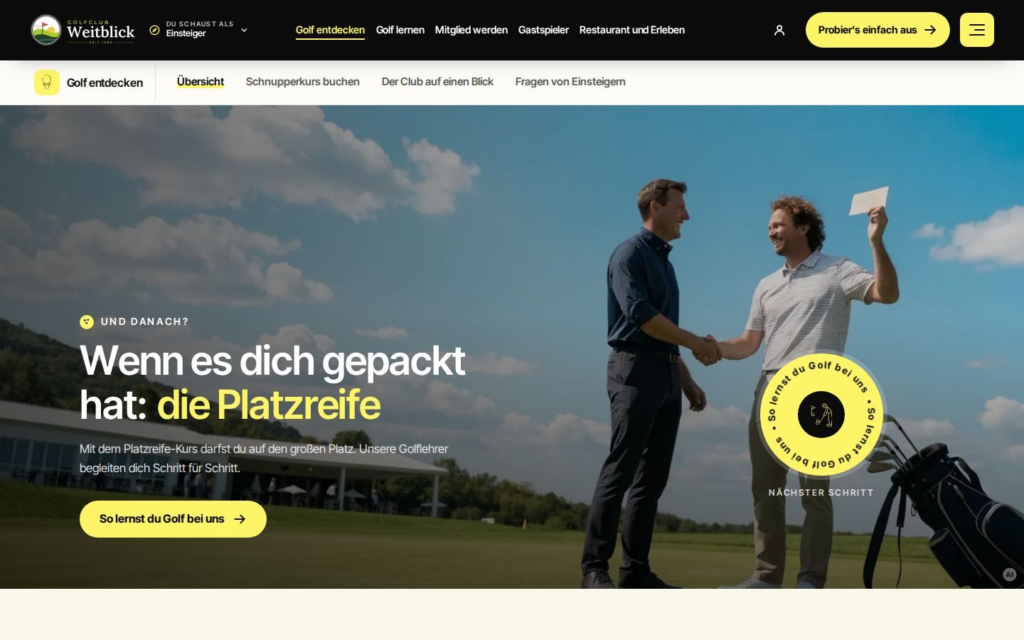 Brücke zur nächsten Stufe